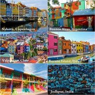 Top 6 most colourful cities in the world